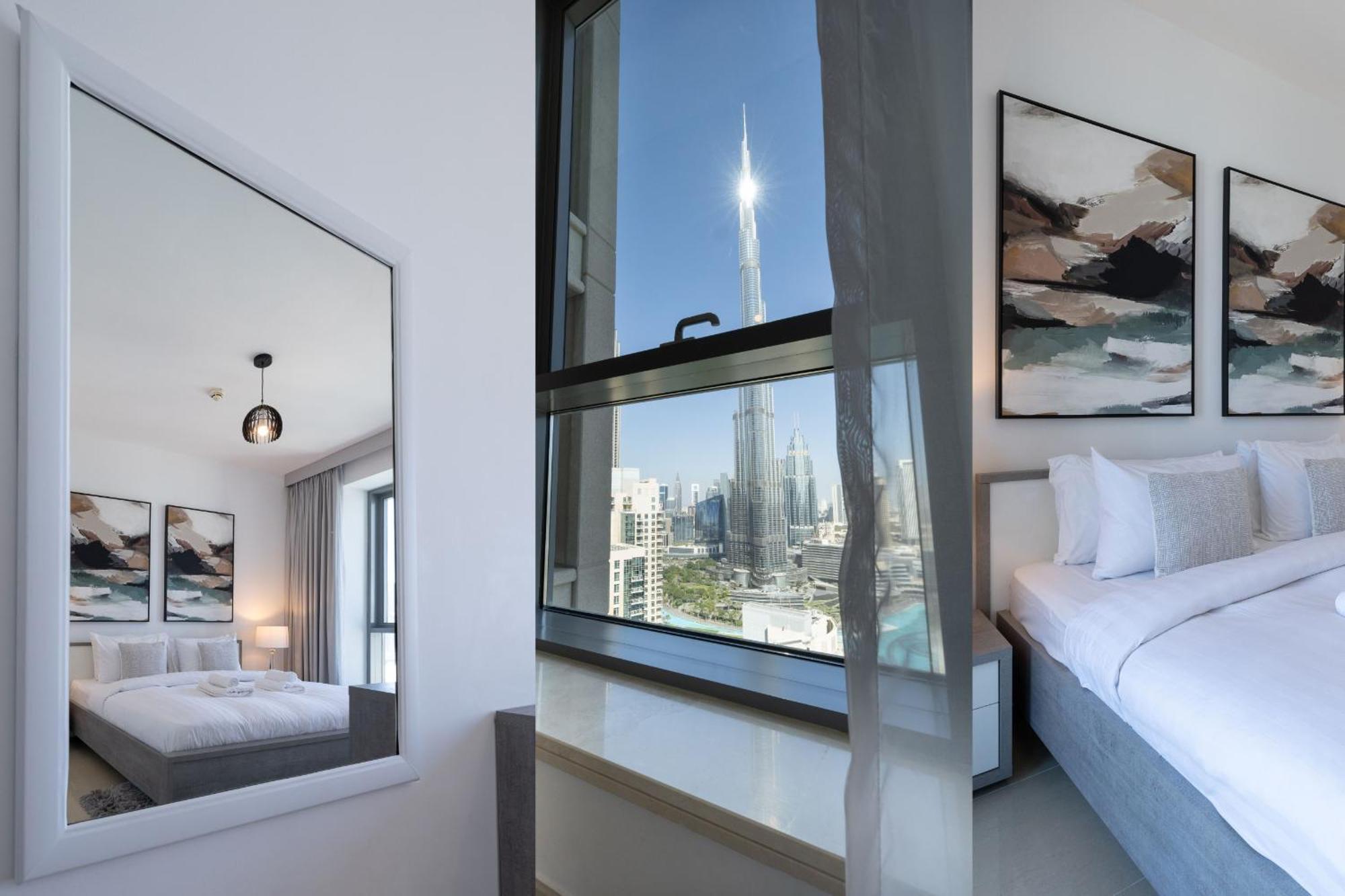 Signature Burj Khalifa View Residence Dubai Eksteriør bilde